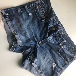 AE shortie shorts size 10